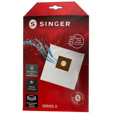 Σακούλα Singer με μικροϊνες VC2410