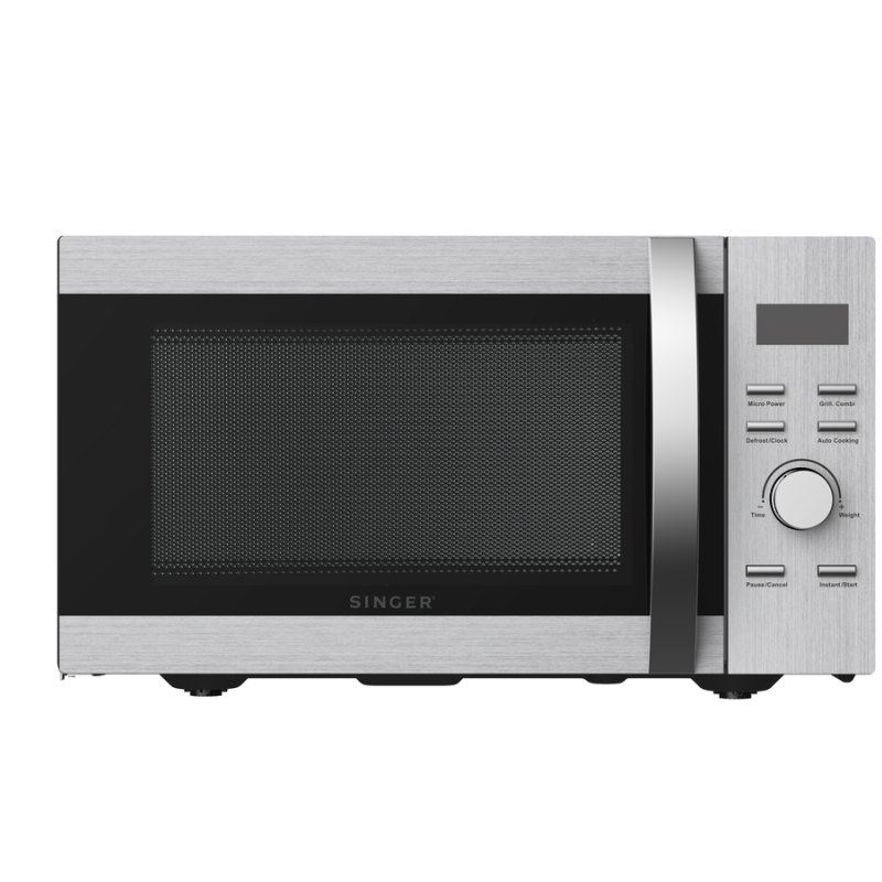 Singer SMWO-23SI-WGDG 23L SILVER φούρνος μικροκυμάτων