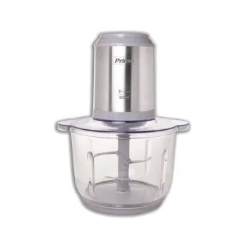 Primo Πολυκόπτης PRFC-40486 500W 2L με γυάλινο μπωλ inox/γκρι