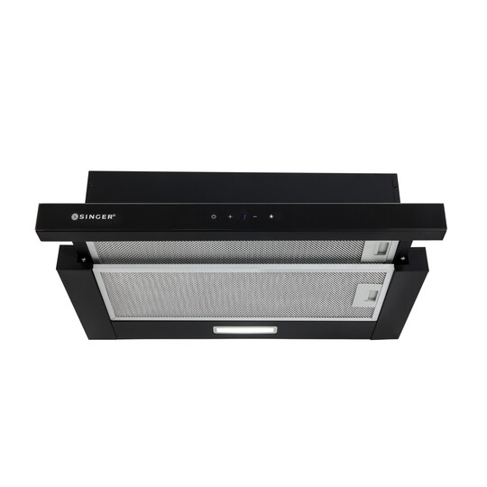 Singer απορροφητήρας BLACK TELESCOPIC 601A 24 60cm